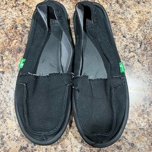 Sanuks, Women, Size 7, Black
